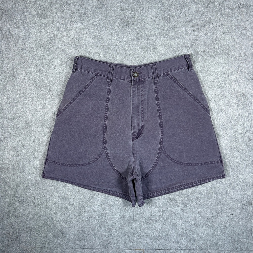 Patagonia Stand Up shorts womens 10 Purple Organic Cotton Canvas Gorpcore RARE